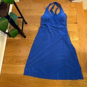Athleta Blue Halter Dress Size 8